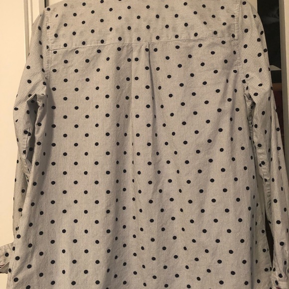 Charter Club Button Down Blouse - Picture 2 of 5